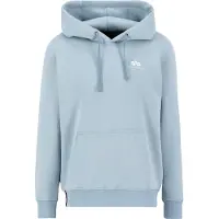 Alpha industries Sudadera azul ahumado / blanco