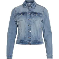 Vila Vishow Con Botones Chaqueta Vaquera