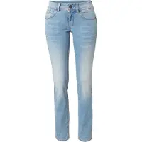 G-Star Midge Saddle Mid Straight Jeans Medium Blue Talla: W25L32 | Vaqueros Rectos Outlet | Mujer | Azul