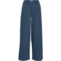 Object Pantalón plisado 'Lisa' azul ahumado