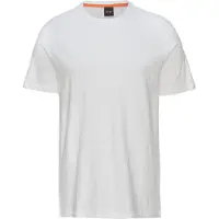 BOSS para hombre. 50508243 CamisetaTegood blanco (M), Casual, Algodón, Manga corta, outlet 2026.