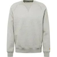 Carhartt WIP - Sudaderas - Chase Sweat Grey Heather Gold de Algodón - Talla M - Gris