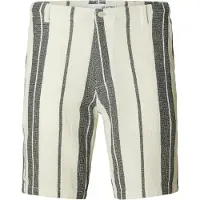 Selected Pantalón 'West' verde / offwhite