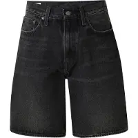 Levi's para hombre. A8461-0006 Short 468 Stay Loose negro (32), Casual, Algodón, Denim, outlet 2026.