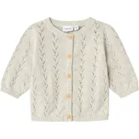Name it Cárdigan 'NKFBanni' beige moteado