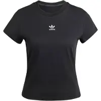 Adidas Camiseta 'Essentials' negro / blanco