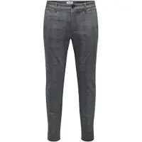 Only & Sons Pantalón chino 'ONSMark' azul noche / taupe / gris oscuro