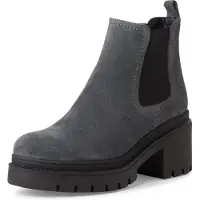 Tamaris Botas Chelsea gris oscuro