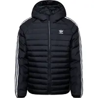 Adidas adidasChaqueta con capucha Synthetic L Black / White Hombre