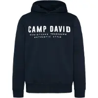 CAMP DAVID Sudadera azul noche / blanco
