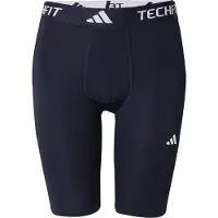 Adidas Pantalón deportivo 'TECHFIT Compression Training Short' azul noche / blanco