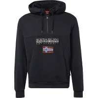Napapijri Sudadera 'Burgee Hzh 2.0' azul / marino / gris claro / rojo vino