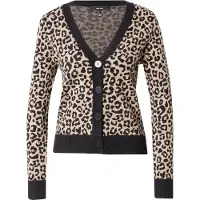 Vero Moda Cárdigan 'VMARIA' beige claro / negro