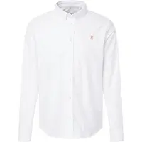 Les deux Camisa 'Konrad' naranja / blanco