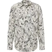 NN07 Quinsy 5329 Shirts Blue Print Talla: M | Camisas Casuales Outlet | Hombre | Azul