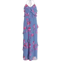 AllSaints Marina Iona Dress Neon Pink Talla: 8 | Vestidos Maxi Outlet | Mujer | Rosa