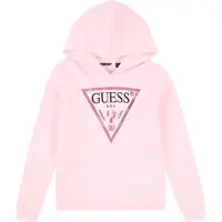 GUESS Sudadera rosa / rosa oscuro / negro