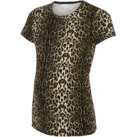 Mamalicious Camiseta beige / marrón oscuro / negro