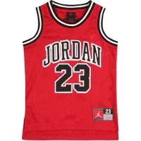 Jordan Camiseta rojo / negro / blanco