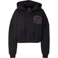 Alpha industries Logo Hoodie Black Talla: S | Sudaderas con Capucha Outlet | Mujer | Negro