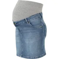 Love2Wait Falda azul denim / gris moteado