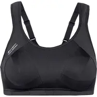 Shock Absorber Sujetador deportivo gris / negro
