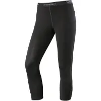 Icebreaker - Ropa interior térmica mujer - W Merino 200 Oasis 3/4 Leggings Black para Mujer de Lana - Talla M - Negro