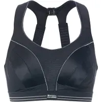 Shock Absorber Sujetador deportivo gris / negro