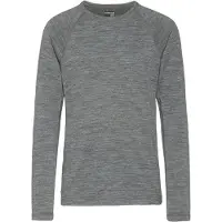 Icebreaker - Kids 200 Oasis L/S Crewe - Ropa interior merino size 128, gris