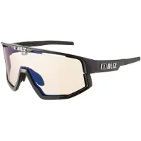 Bliz - Gafas de sol - Fusion Matt Black Nano Optics Photochromic Brown W Blue Multi - Negro