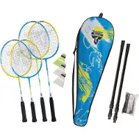 Talbot Torro - Badminton Set Family azul/amarillo