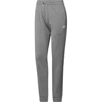 Adidas adidasPantalón AEROREADY Game and Go Regular Tapered Fleece M Medium Grey Heather / White Mujer
