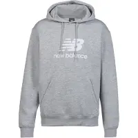 New Balance - Sport Essentials Fleece Logo Hoodie - Sudadera size XL, gris