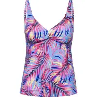 LASCANA Top de tankini azul / mezcla de colores