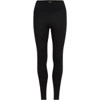 Icebreaker - Ropa interior térmica mujer - W Merino 260 Oasis High Rise Leggings Black de Lana - Talla S - Negro