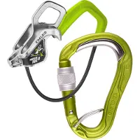 Edelrid - Aseguradores y Descensores Escalada - Mega Jul Belay Kit Bulletproof Screw II Oasis - Verde