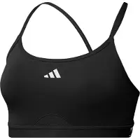 Adidas Sujetador deportivo 'Aeroreact' negro / blanco