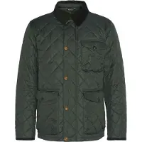 Barbour para hombre. MQU1808 Chaqueta Hornby verde (L), Casual, Poliéster, outlet 2026.