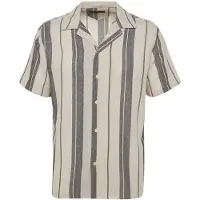 Trendyol Camisa beige / negro