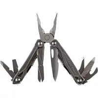 Leatherman Multitool Wingman, color negro/plateado (cantidad: 14 unidades)