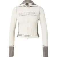 Ed Hardy Cárdigan gris / offwhite