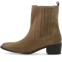 Bianco Botas Chelsea 'Carol' marrón