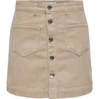 ONLY Falda 'ONLAmazing' beige