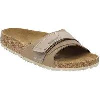 Birkenstock - Chanclas y sandalias mujer - Oita Suede Leather Narrow Taupe para Mujer - Talla 37 - Marrón