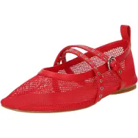 And Other Stories & Other Stories Charly Mesh Ballerina Speed Red Talla: 36 | Bailarinas Outlet | Mujer | Rojo
