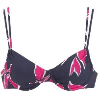 LASCANA Top de bikini navy / rosa / blanco