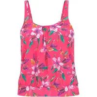 LASCANA Top de tankini mezcla de colores / rosa