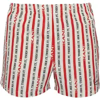 Karl kani Bermudas rojo / negro / blanco