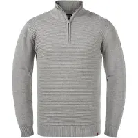 INDICODE JEANS Jersey 'Richard' gris claro
