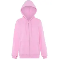 Libbi Sudadera con cremallera rosa claro